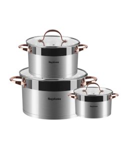 Bộ nồi inox Nagakawa NAG1352