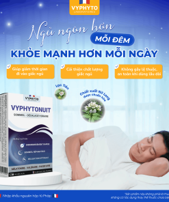 Thực phẩm bảo vệ sức khỏe VYPHYTONUIT dành cho người bị mất ngủ