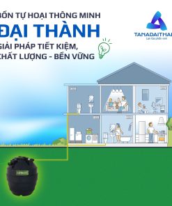 Bồn nhựa tự hoại Đại Thành 500D