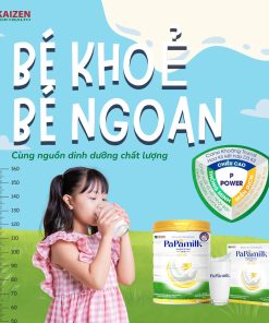 Sữa non tổ yến Papamilk Height & Gain giúp tăng cân tăng chiều cao cho Trẻ từ 1-19 tuổi (14gói x 28g)