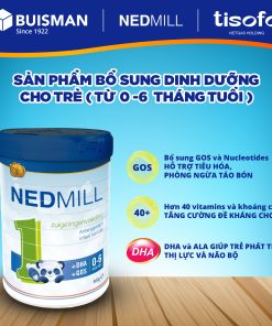 Sữa công thức Nedmill Stage 1 – Bổ sung dinh dưỡng cho Trẻ từ 0-6 tháng tuổi