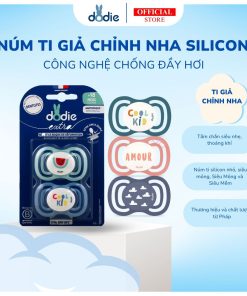 Núm ti giả chỉnh nha chống hô cho bé Dodie