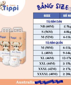 Tã quần trẻ em Tippi
