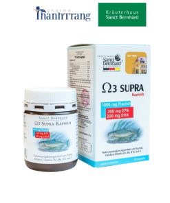 Viên uống Omega 3 SUPRA hỗ trợ giảm mỡ máu tốt cho tim mạch, não bộ, thị lực (hộp 30 viên)