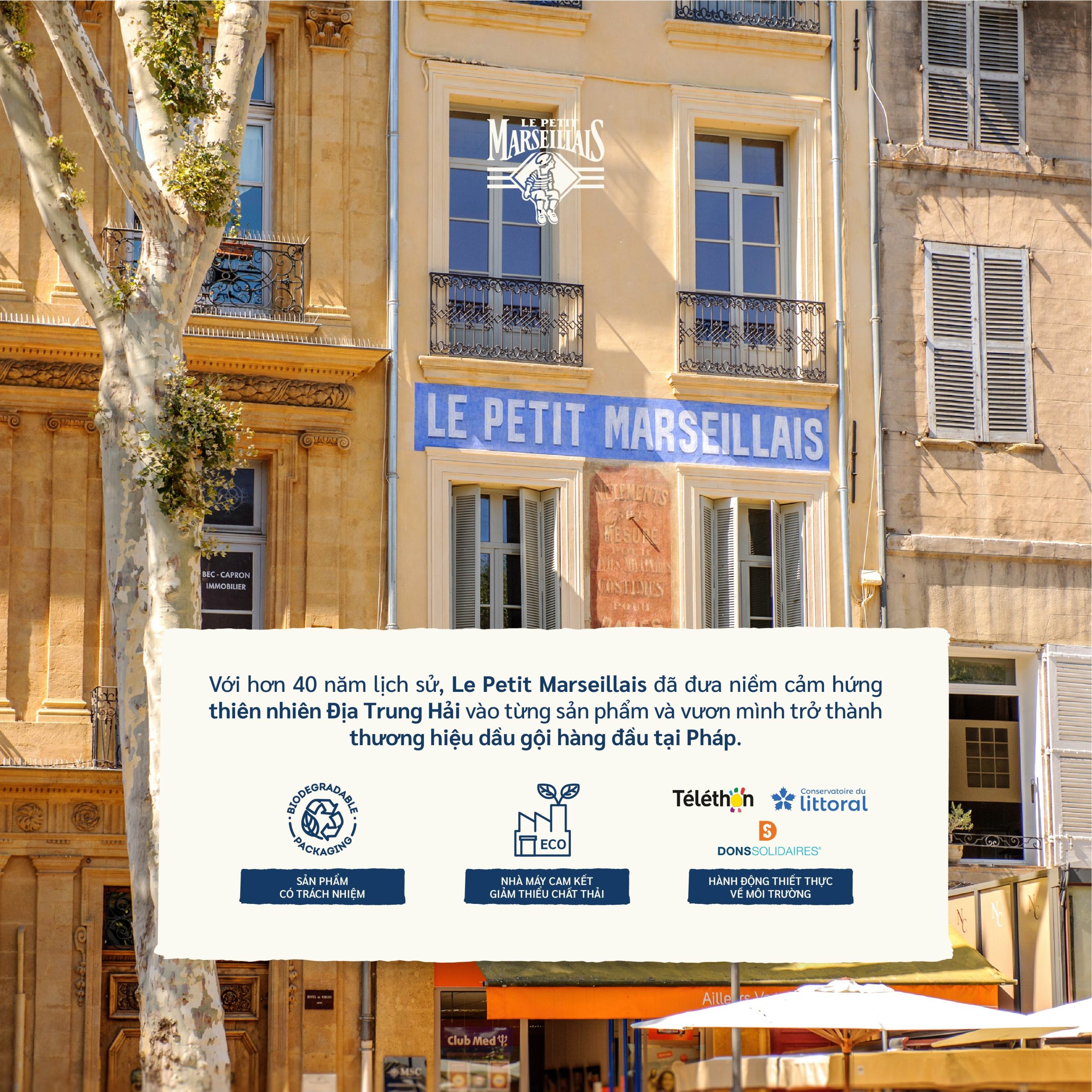 Dầu Gội Le Petit Marseillais 2 Trong 1 Cho Trẻ Sơ Sinh Và Trẻ Nhỏ