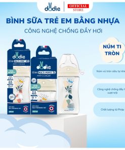 Bình sữa trẻ em đa tốc độ Dodie 330ml
