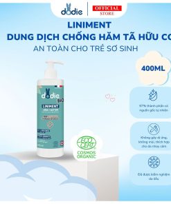 Liniment dung dịch vệ sinh chống hăm tã hữu cơ cho bé Dodie 400ml