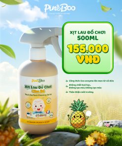 Xịt Lau Đồ Chơi PineBoo (Fuwa3e Eco-enzyme Dứa) 500ml