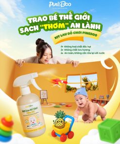Xịt Lau Đồ Chơi PineBoo (Fuwa3e Eco-enzyme Dứa) 500ml