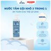 Nước tắm gội khô 3 trong 1 Dodie 500ml