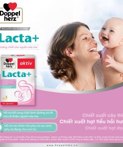 TPBVSK Lacta+ hỗ trợ dinh dưỡng cho nguồn sữa mẹ sau sinh