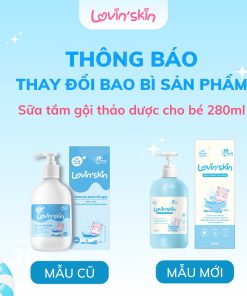 Combo bảo vệ da toàn diện cho bé Lovin’Skin