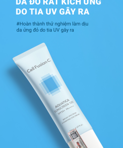 Kem chống nắng cấp ẩm, dịu da Cell Fusion C Aquatica Sunscreen 100 SPF 50+/ PA++++ 50ml