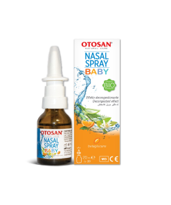 Xịt Mũi Otosan Baby – Thảo Dược Tự Nhiên Giúp Giảm Nghẹt Mũi, Kháng Viêm, Dưỡng Ẩm Niêm Mạc Cho Bé – Lọ 20 ml