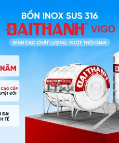 Bồn Inox 316 Đại Thành 2.000D ĐK 1170, CHỈ BÁN KHU VỰC MIỀN NAM