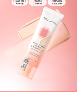 Kem Chống Nắng Nâng Tone Ráo Mịn Kiềm Dầu Cell Fusion C Brightening Tone Up Sunscreen 100 SPF50+ PA ++++ 50ml
