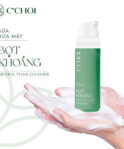 Sữa rửa mặt bọt khoáng C’Choi – Mineral Foam Cleanser