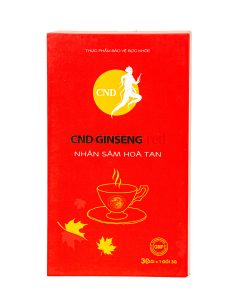 CND Ginseng Red – Nhân sâm hòa tan, hỗ trợ bổ thận, giảm mệt mỏi (hộp 30 gói)