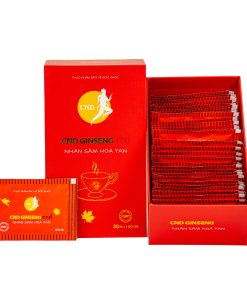 CND Ginseng Red – Nhân sâm hòa tan, hỗ trợ bổ thận, giảm mệt mỏi (hộp 30 gói)