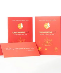 CND Ginseng Red – Nhân sâm hòa tan, hỗ trợ bổ thận, giảm mệt mỏi (Hộp 7 gói)