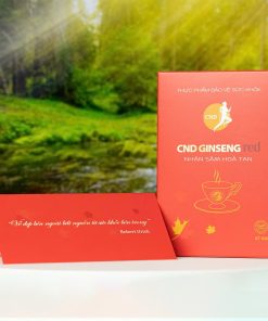 CND Ginseng Red – Nhân sâm hòa tan, hỗ trợ bổ thận, giảm mệt mỏi (Hộp 7 gói)