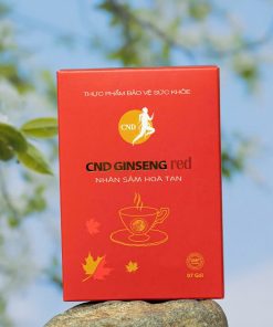 CND Ginseng Red – Nhân sâm hòa tan, hỗ trợ bổ thận, giảm mệt mỏi (Hộp 7 gói)
