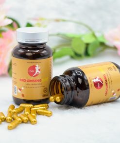 Viên nhân sâm CND Ginseng Gold – Tăng cường sức khỏe, đề kháng, giảm mệt mỏi (60 viên)