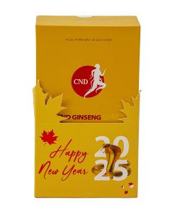 Viên nhân sâm CND Ginseng Gold – Tăng cường sức khỏe, đề kháng, giảm mệt mỏi (60 viên)