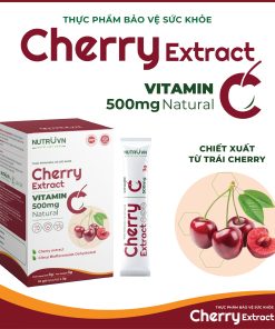 Cherry Extract bổ sung vitamin C tăng cường miễn dịch (30 gói)