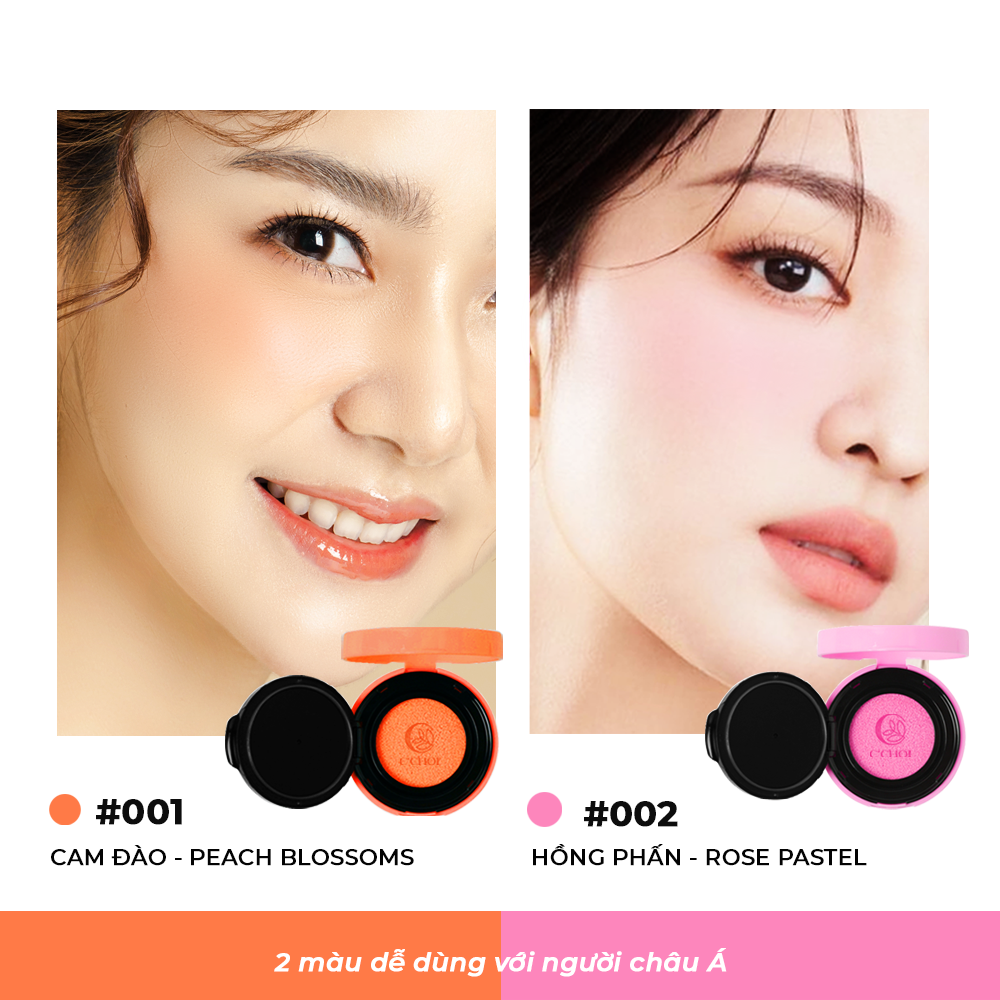 Phấn Nước Má Hồng C’Choi – Slim Cushion Blush
