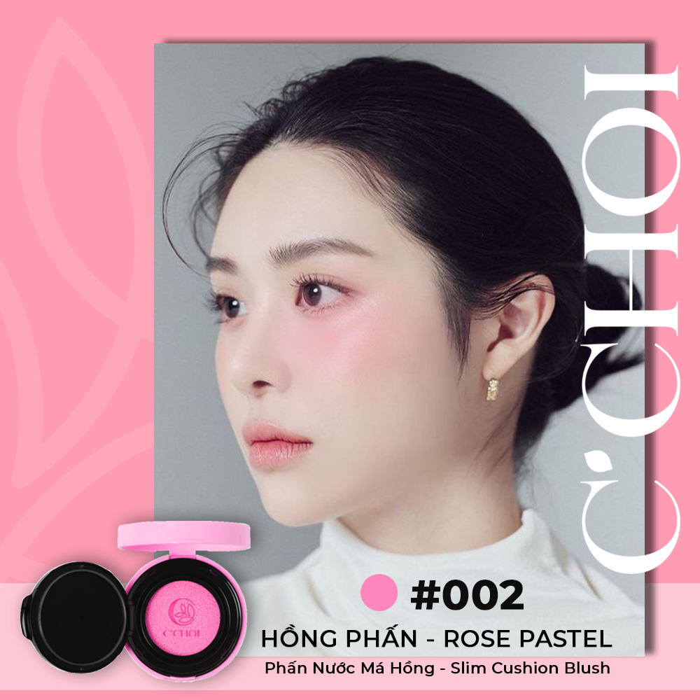Phấn Nước Má Hồng C’Choi – Slim Cushion Blush