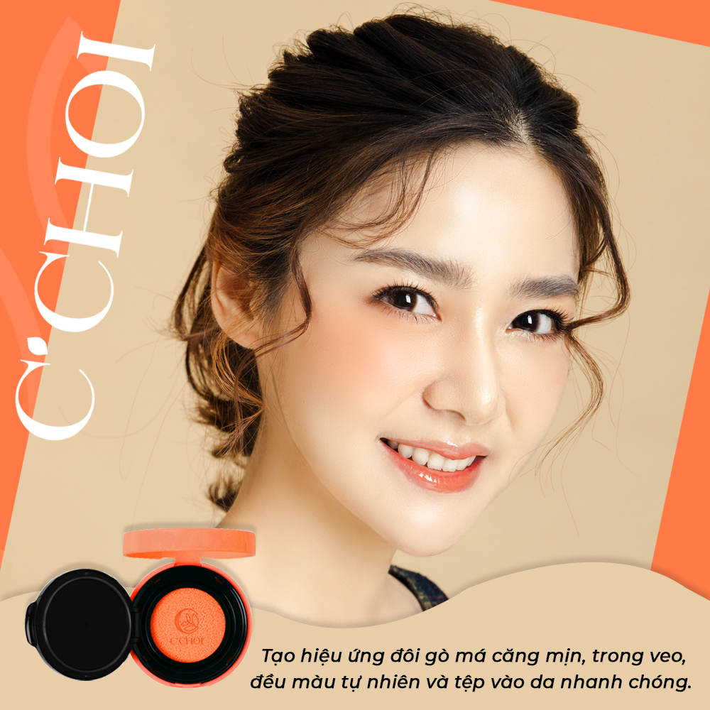 Phấn Nước Má Hồng C’Choi – Slim Cushion Blush