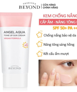 Kem chống nắng cấp ẩm nâng tone Thuần chay BEYOND Angel Aqua Tone-up Sun Cream 50ml (BEYOND ANGEL AQUA TONE UP SUN CREAM)
