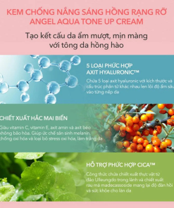 Kem chống nắng cấp ẩm nâng tone Thuần chay BEYOND Angel Aqua Tone-up Sun Cream 50ml (BEYOND ANGEL AQUA TONE UP SUN CREAM)