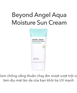Kem chống nắng dưỡng ẩm làm dịu Thuần chay BEYOND Angel Aqua Moisture Sun Cream 50ml