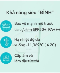 Kem chống nắng dưỡng ẩm làm dịu Thuần chay BEYOND Angel Aqua Moisture Sun Cream 50ml