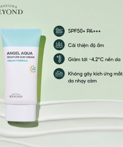 Kem chống nắng dưỡng ẩm làm dịu Thuần chay BEYOND Angel Aqua Moisture Sun Cream 50ml
