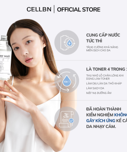 Toner Dưỡng Ẩm Hyaluronic Acid CELLBN Cấp độ ẩm sâu, tăng đàn hồi, giảm sự nếp nhăn và mềm da 500ml