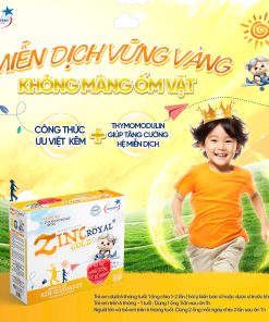 Thực phẩm bảo vệ sức khỏe Zin C Royal Gold