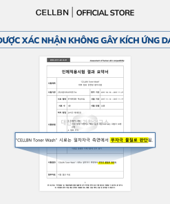 Toner Dưỡng Ẩm Hyaluronic Acid CELLBN Cấp độ ẩm sâu, tăng đàn hồi, giảm sự nếp nhăn và mềm da 500ml