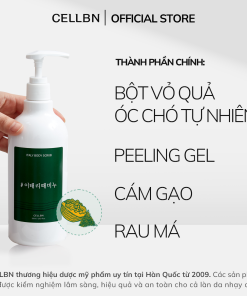 Gel tẩy tế bào chết dịu nhẹ cho Face & Body CELLBN Tẩy da chết, làm sáng và mịn da 500ml