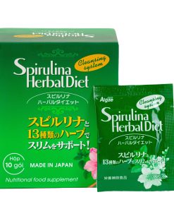 Tảo Spirulina Herbal Diet hỗ trợ giảm cân, thải độc cơ thể 20gr