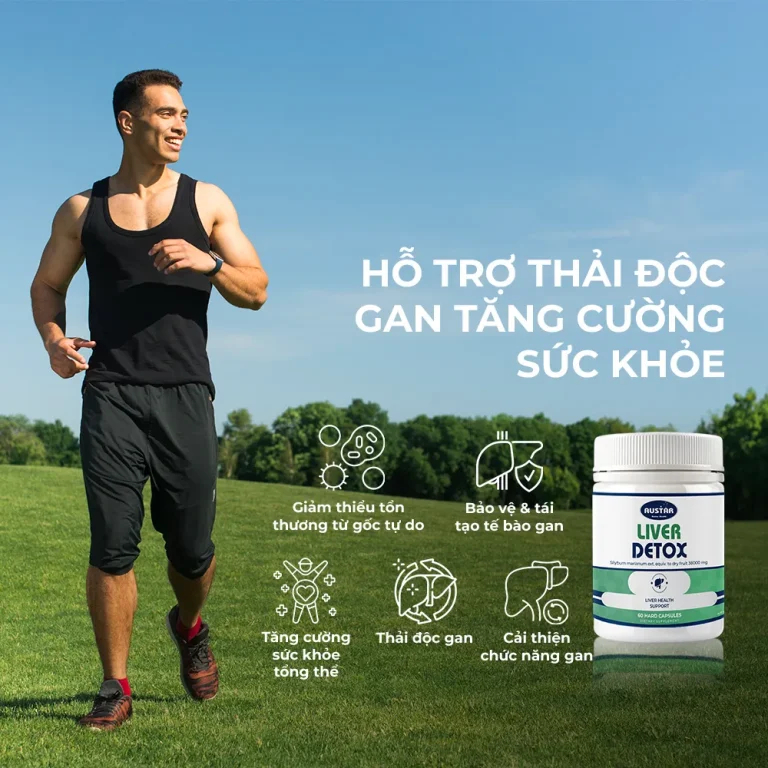 Viên Uống Austar Liver Detox – Hổ Trợ Thải Độc Và Cải Thiện Chức Năng Gan (Hộp 60 Viên)