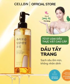 Dầu tẩy trang 2in1 CELLBN 250ml – Dầu tẩy trang & Sữa rửa mặt, Sạch Sâu, Dưỡng Ẩm Sâu, Không khô da