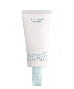 Kem lót kiềm dầu, chống nắng CODE GLOKOLOR nâng tông tự nhiên, làm đều nền da, thoáng mịn, SPF 50+/PA+++ OIL CUT MINERAL SUN BASE – 35g