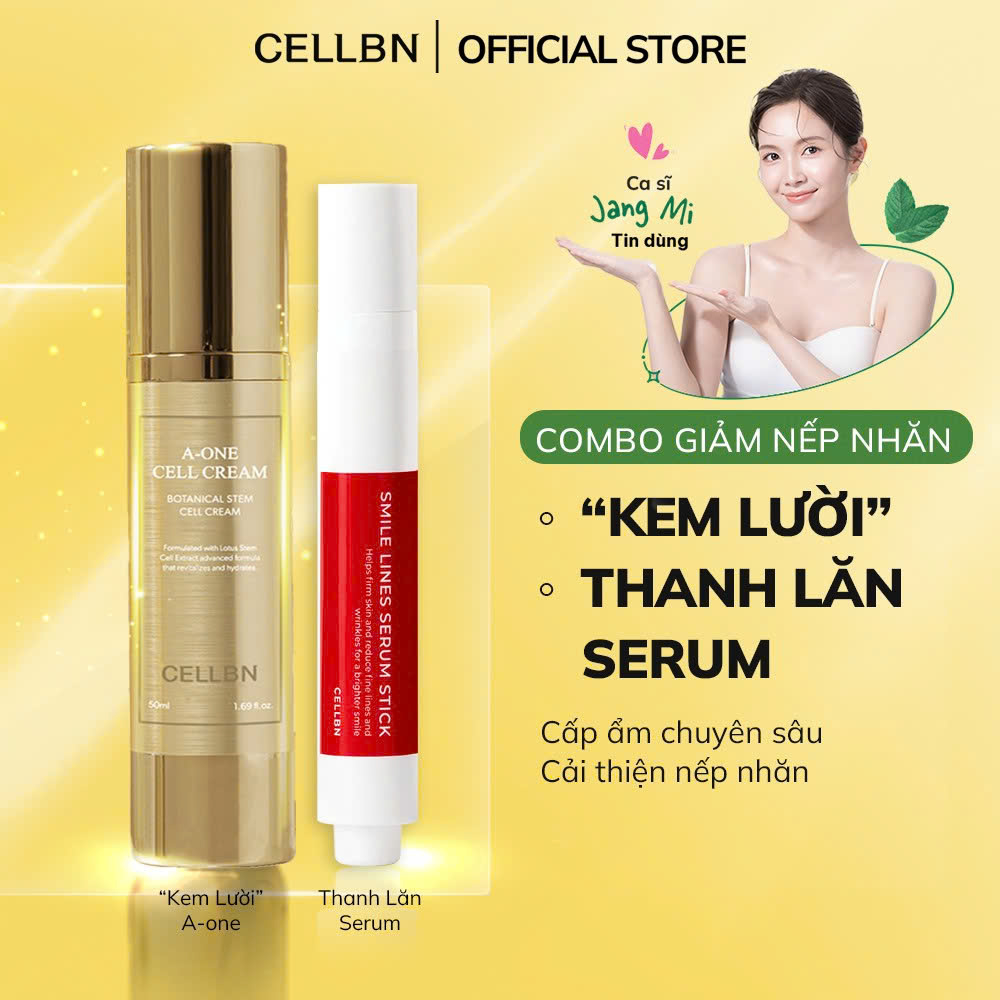 Combo giảm nếp nhăn và hỗ trợ cải thiện dấu hiệu lão hóa