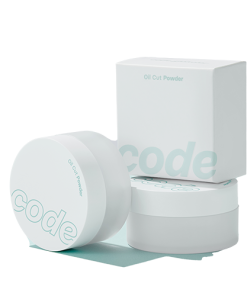Phấn phủ bột kiềm dầu CODE GLOKOLOR mỏng mịn, hấp thụ dầu thừa, khô thoáng OIL CUT POWDER – 6g