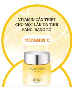 Kem dưỡng OHUI giúp tái tạo kết cấu và sắc tố da, giúp da luôn ẩm mượt, căng sáng – 60ml