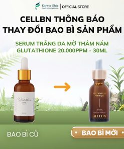 Serum Trắng Da Mờ Thâm Nám Glutathione 20.000ppm CELLBN hỗ trợ sáng da 30ml