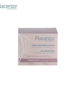Kem Dưỡng Ẩm Giúp Giảm Nếp Nhăn Placentor Vegetal Creme Structurante Anti-Age Texture Confort Anti-Ageing Cream Rich Texture (Da khô/ nhạy cảm)
